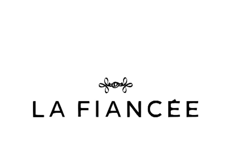 Logo La Fiancée: kleurrijke groene mode