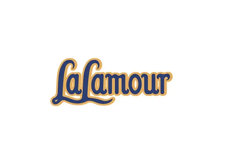 Logo LaLamour: kleurrijke mode van duurzame materialen