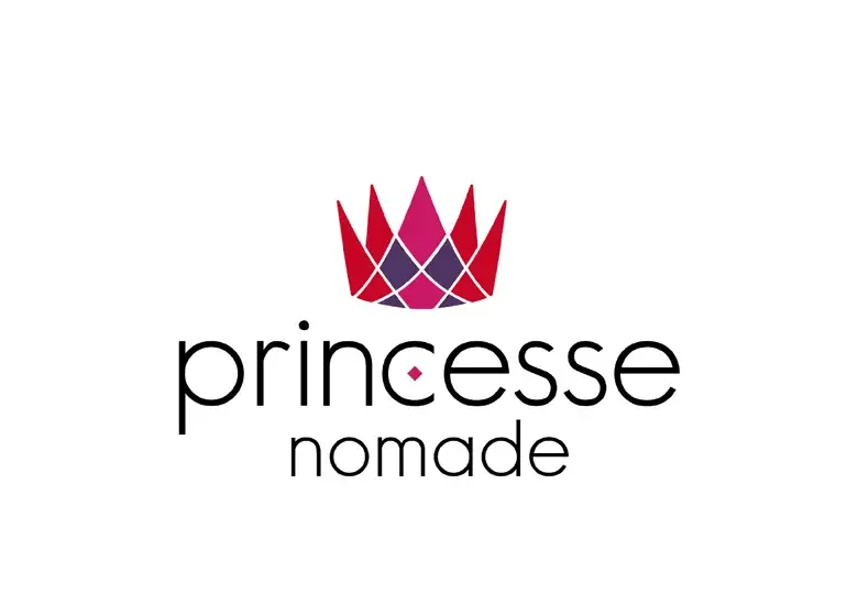 Logo Princesse Nomade: verantwoorde mode met een vleugje retro